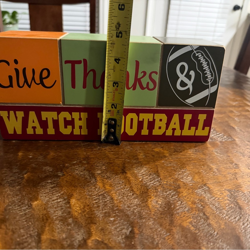 Colorful Thanksgiving Block Decor - Picture 3 of 3